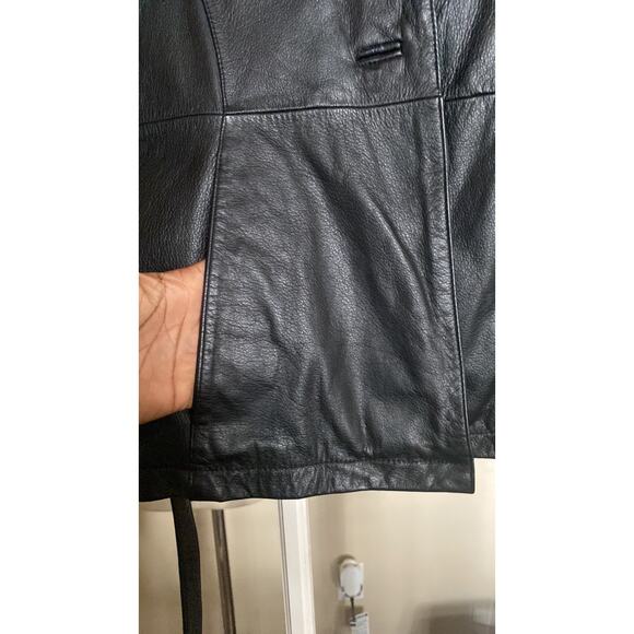 Wilson Leather Maxima Thinsulate Ultra Insulation Leather Jacket Large Black - Picture 10 of 11